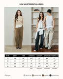 Low waist Essential jeans