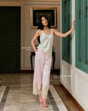 Lace Satin Trousers
