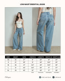 Low waist Essential jeans