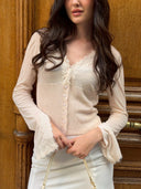 Barely Lace Cardigan